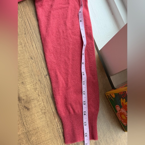 360 Cashmere Women’s Button Down Red Cardigan size XL - Picture 5 of 7